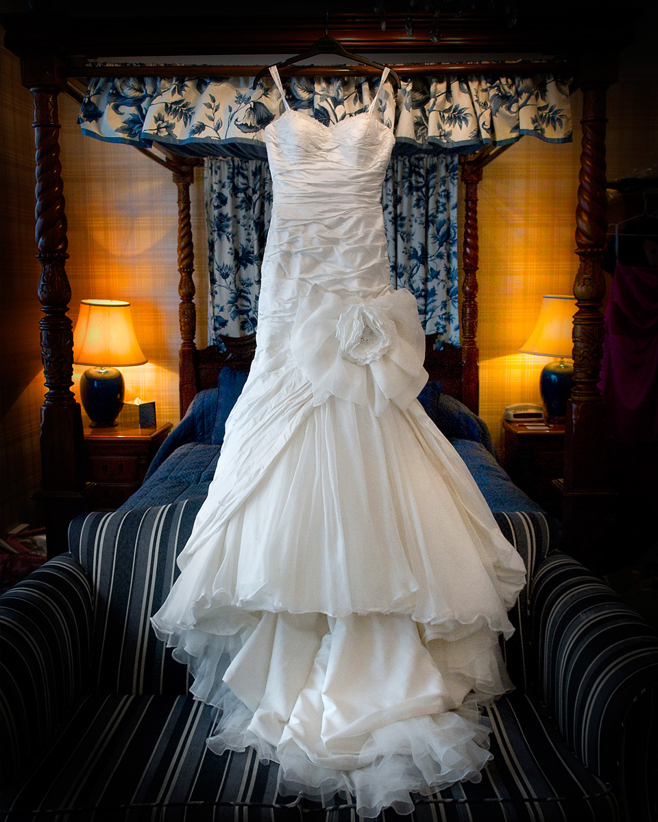 Bridal-gown-honeymoon-suite-Bear-hotel-cowbridge-wedding-photography
